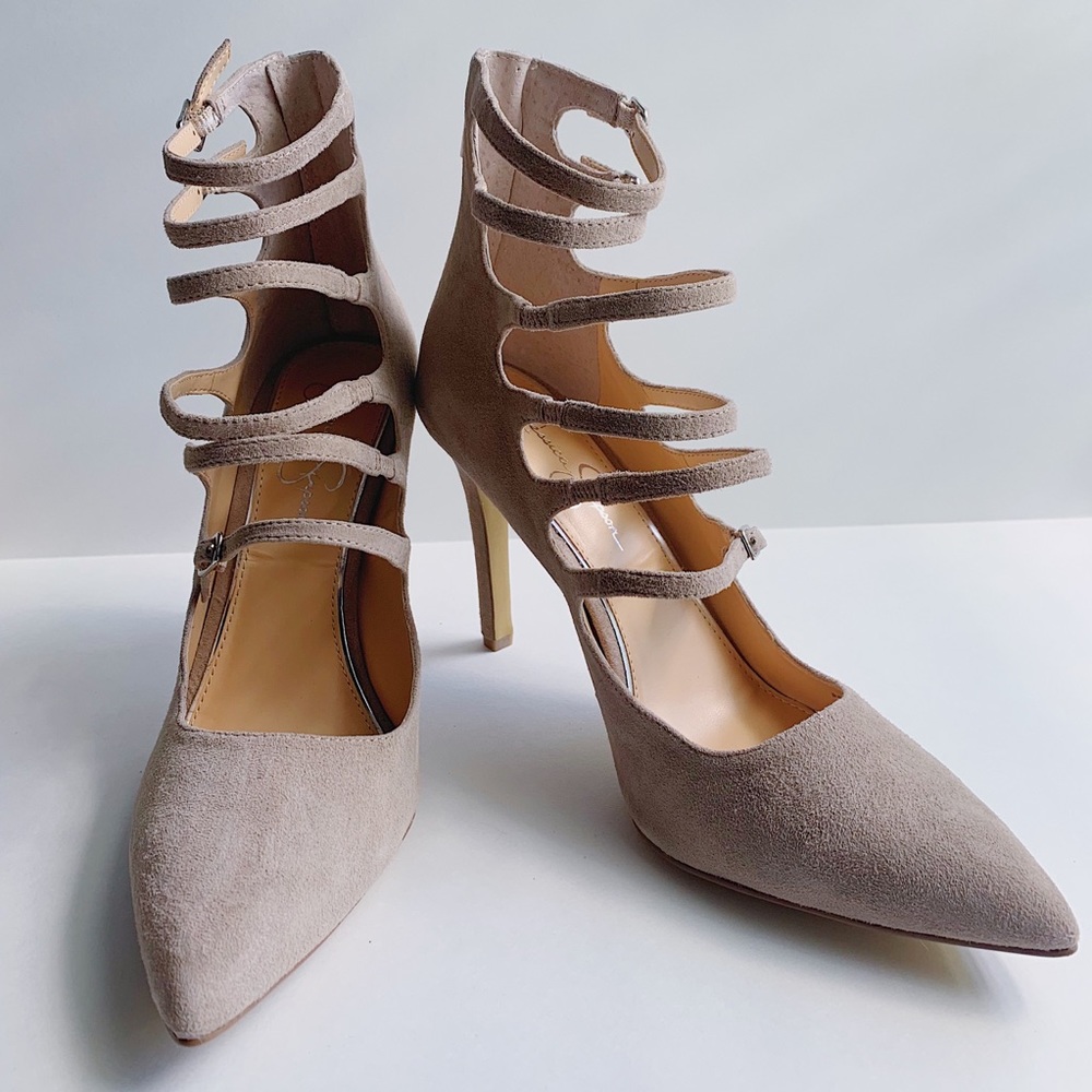 NWOT Jessica Simpson Strappy Heels